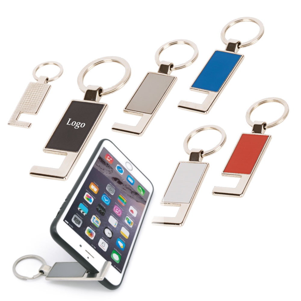 4060 Promosyon Metal Telefon Standlı Anahtarlık 