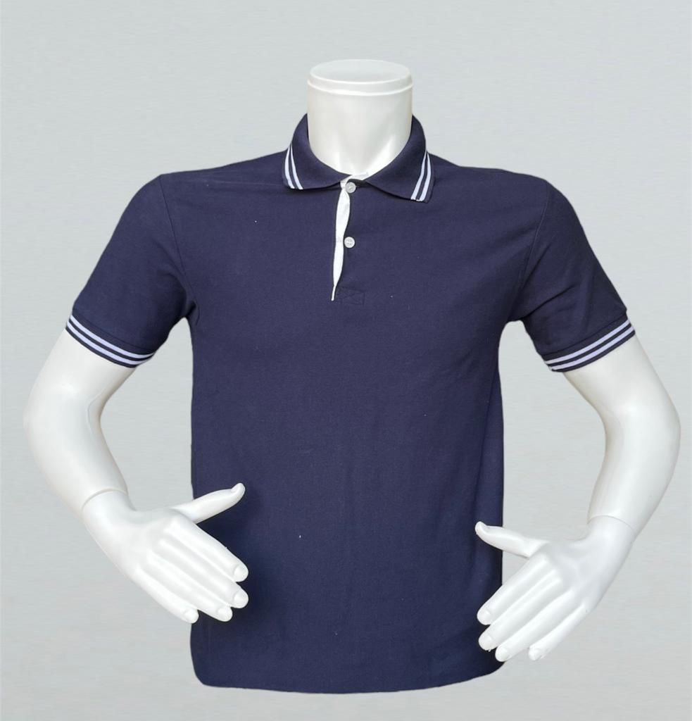 4089 Promosyon Polo Yaka Çizgili Tişört 