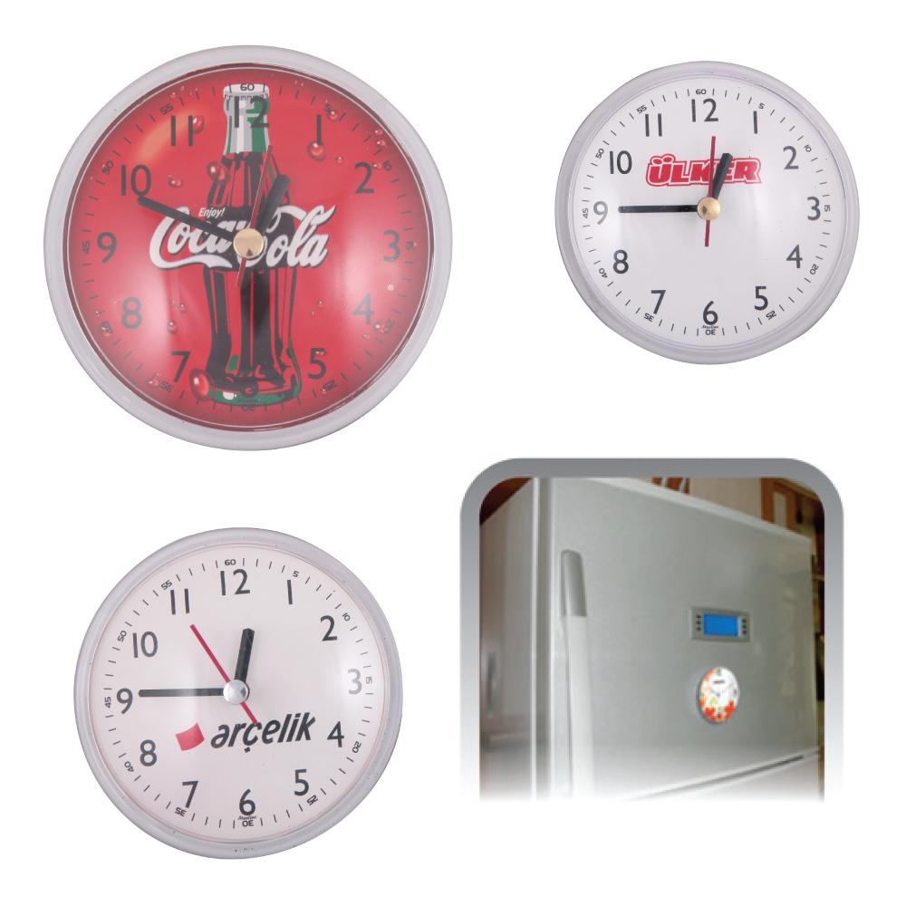 1210 -Promosyon Buzdolabı Duvar Saati