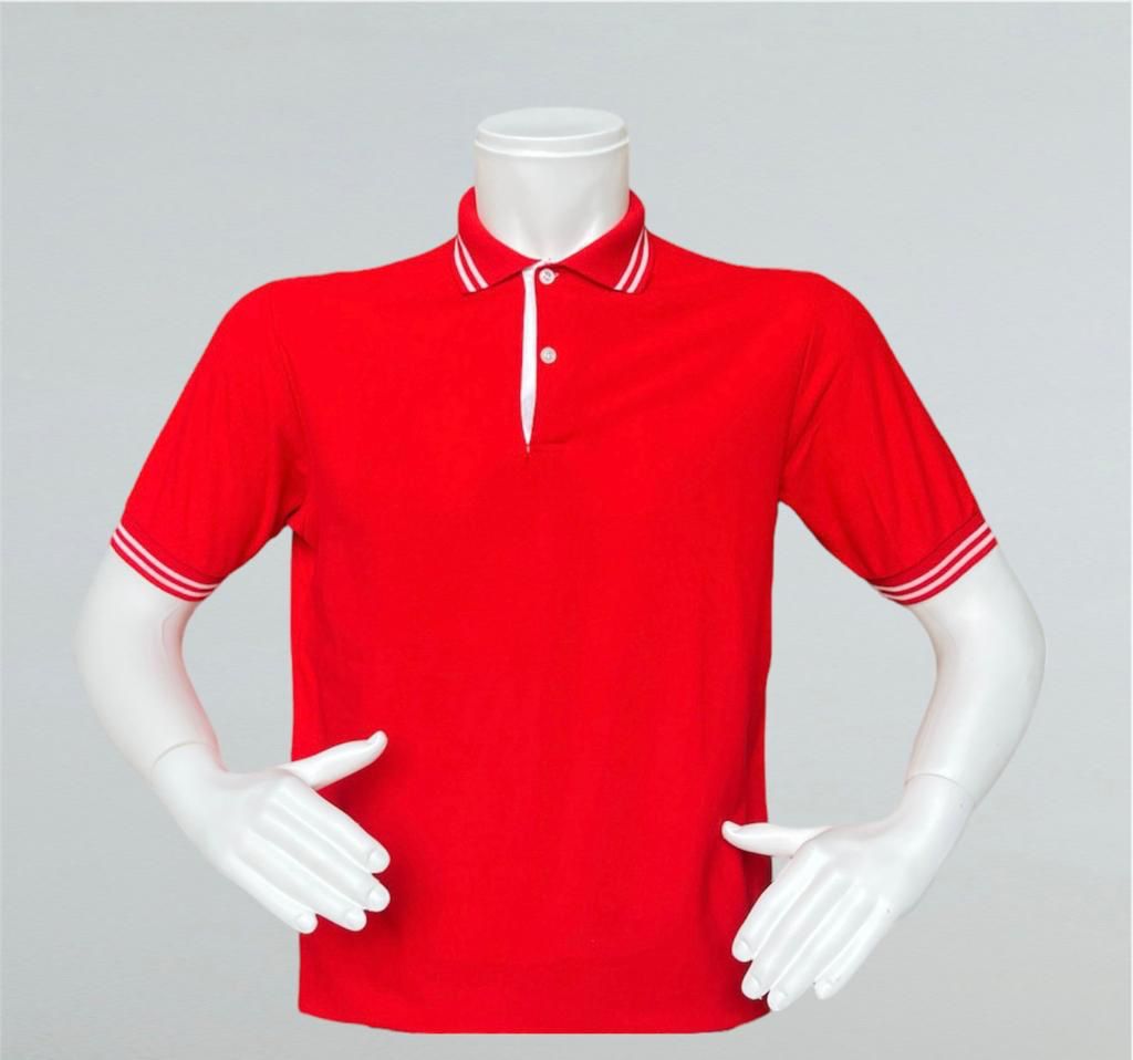 4083 Promosyon Polo Yaka Çizgili Tişört 