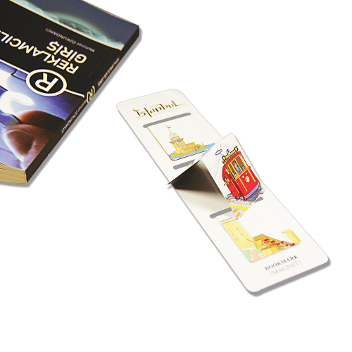 Promosyon 3'lü Magnetli Kitap Ayracı