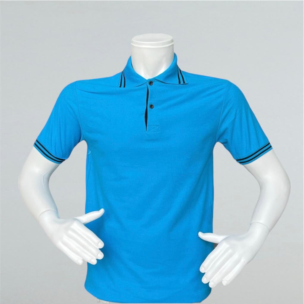 4087 Promosyon Polo Yaka Çizgili Tişört