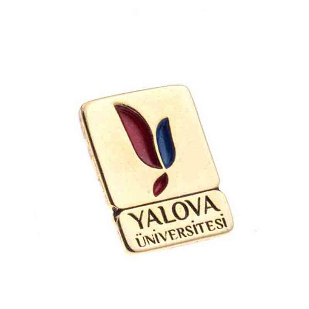0912 Promosyon Mineli Metal Yaka Rozeti 