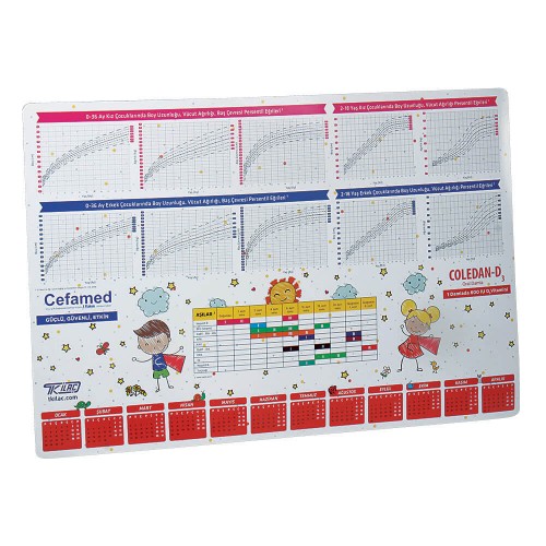 Promosyon Sefonlu Masa Sümeni 40cm  x 60 cm 