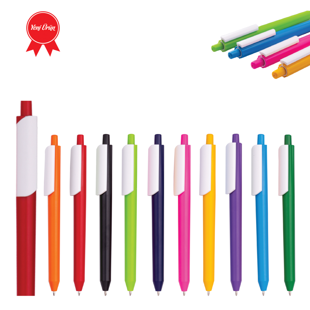 Promosyon Plastik Tükenmez Kalem 1063